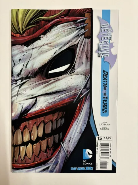 Batman Detective Comics #15 2013 DC Comics Death Of The Family Joker In Mailer
