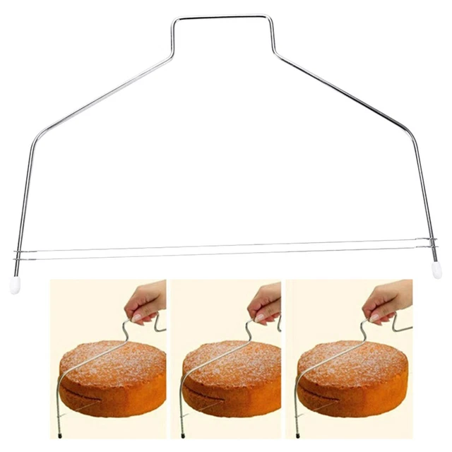 3 pz taglierina per strati per torte filo per alimenti per torte