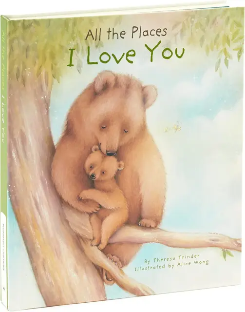 Hallmark Recordable Book with Music for Children All The Places I Love You