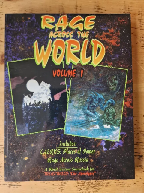 Rage Across the World Volume 1 Werewolf the Apocalypse WW3069 - White Wolf OWoD