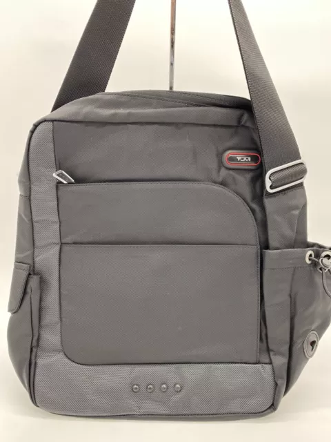 TUMI T-Tech Ballistic Nylon Crossbody Messenger Bag/Satchel Carry Black 5120D