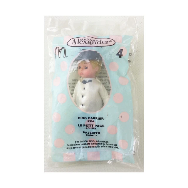 McDonald's Toy Happy Meal Toy - Madame Alexander #4 - Ring Carrier SW