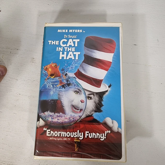 DR. SEUSS THE Cat in the Hat (VHS, 2004, Clamshell