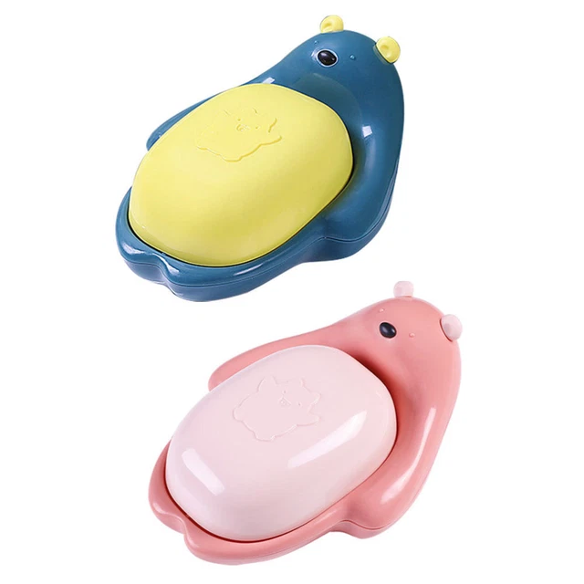 2 PCS Sbarra Portasapone Porta Sapone Contenitori Per Lucidalabbra Perlato
