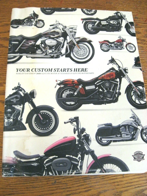 2010 Harley Davidson GENUINE Parts & Accessories Catalog Brochure 836 pgs!