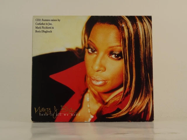 MARY J BLIGE LOVE IS ALL WE NEED (CD 1) (G36) CD Single MCA EUR 5