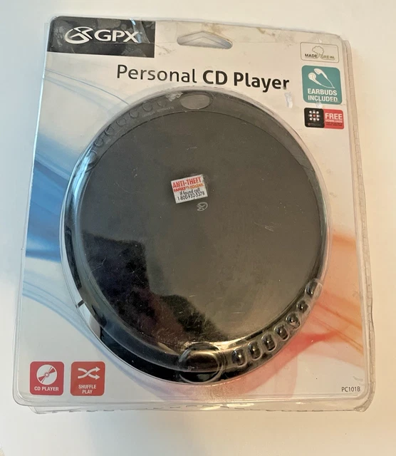 (未使用･未開封品)　GPX Personal CD Player by GPX gsx453j GPX Blue Personal CD Players for sale | eBay