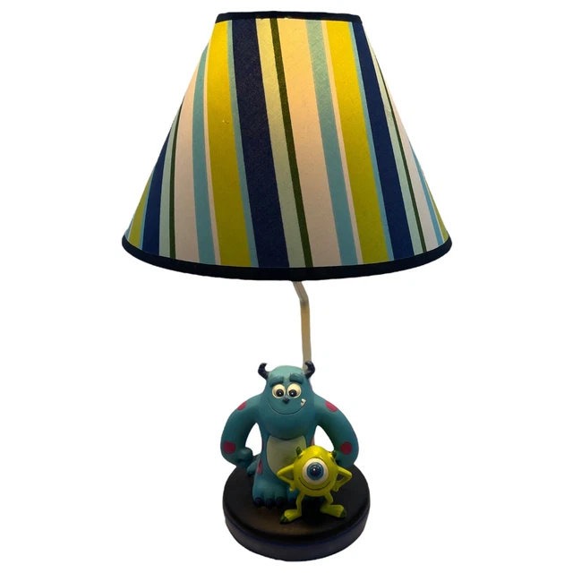 Monsters Inc Lamp Sully & Mike Disney Baby Nursery Decor