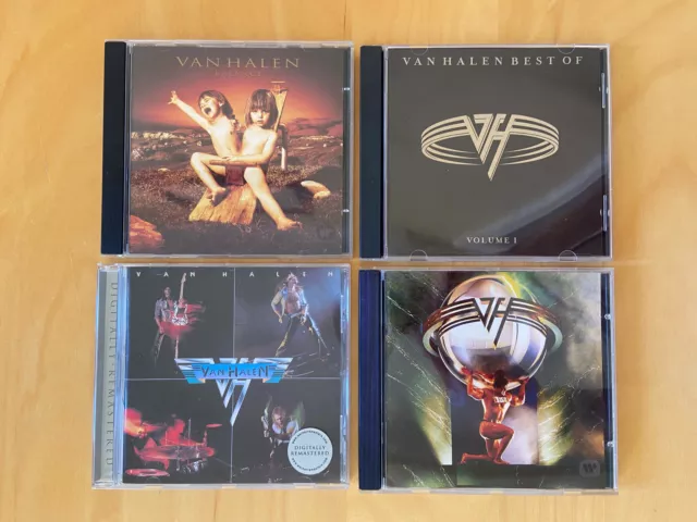 Van Halen 4 x CD Bundle Van Halen 5150 Balance Best Of Vol 1