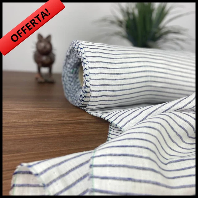 tessuti e stoffe per abbigliamento, lino tessuto, scampoli tessuto