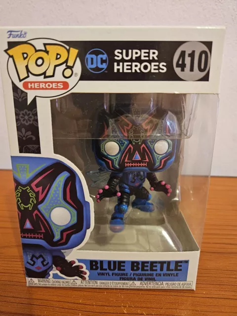 #410 Dc Super Heroes, Blue Beetle, Funko Pop