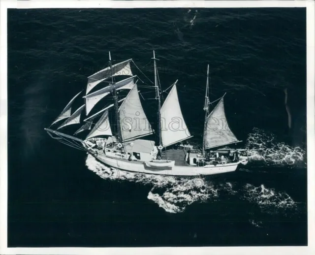 1961 Press Photo Sailing Ship Clipper Cutty Sark 1960s