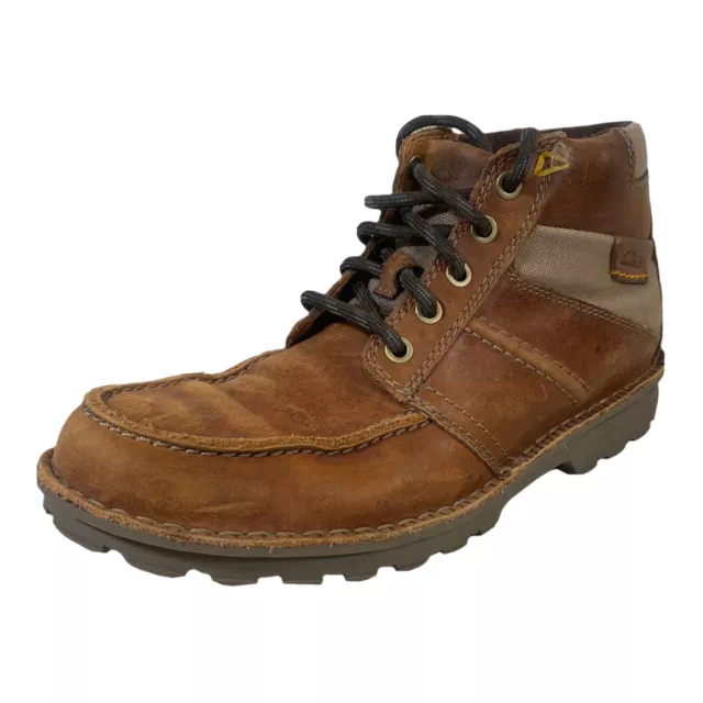CLARKS SAWTEL RIDGE GAIT MAPPING CUSHION PLUS Black Leather Shoe Men UK 9 G 43 M 74.99 PicClick UK