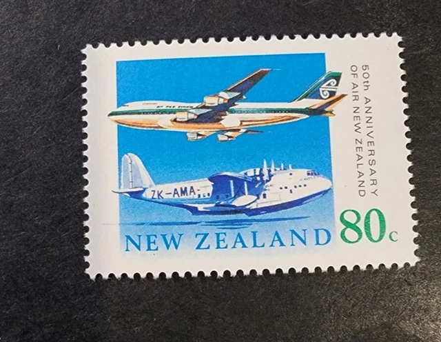 N. Zealand  1990 Air NZ  80c  MUH  E13
