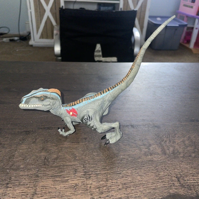 2000 JURASSIC PARK 3 III Raptor Re-Ak-A-Tak Alpha Velociraptor Dinosaur ...