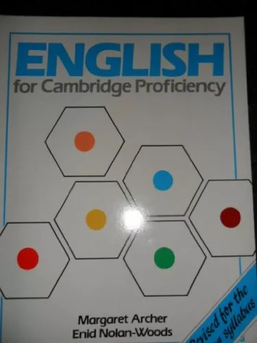 English for Cambridge Proficiency by Nolan-Woods, Enid Paperback Book The Cheap