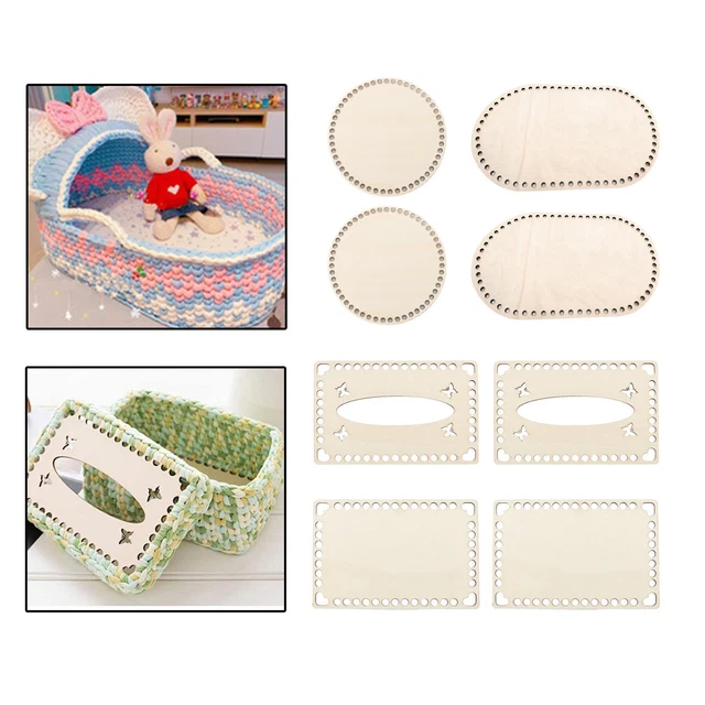 Basket Bottom Bag Bottom Nail Bottom Base Shaper Pad Crochet for Crochet DIY