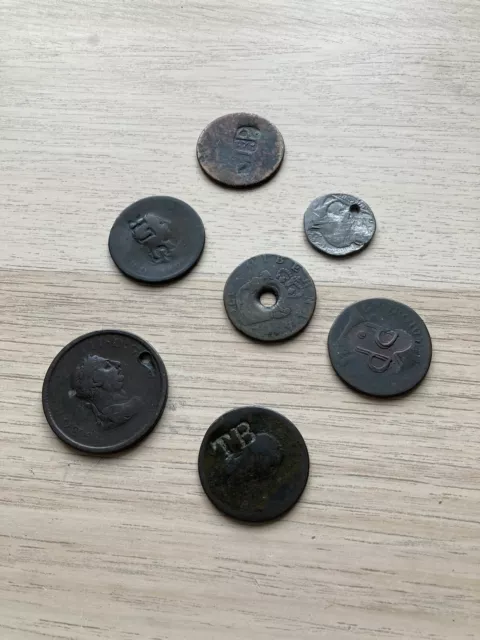 Antique British Coins Altered