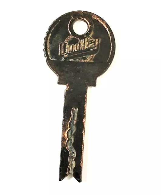 Vintage Dudley Arcade or Slot Machine Key 2 1/4" Long No, 1