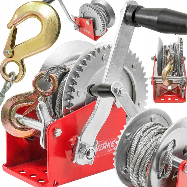 TrAdE Shop Traesio - Corda Traino Nastro Tensore Rimorchio Cavo Fune Max 1tonnellate Ganci Auto Moto 6768171 - Foto 2