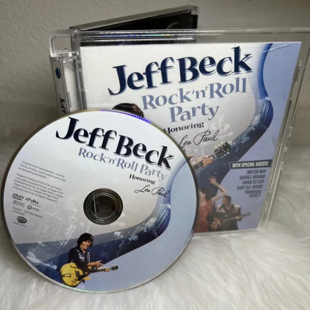 JEFF BECK Rock 'N' Roll Party Honoring Les Paul DVD group LIVE bogert appice