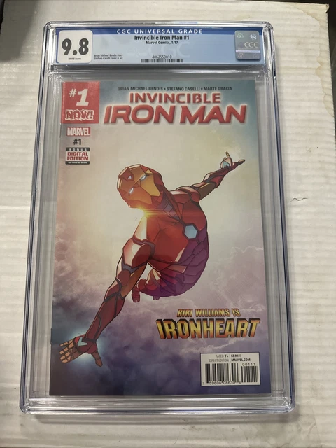 Invincible Iron Man #1 Cvr A 1St Print Cgc 9.8