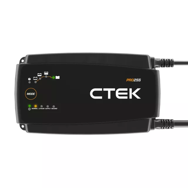 CTEK PRO25S Batterieladegerät 25A 12V AGM Gel EFB Lithium LifePO4 Batterie Akku