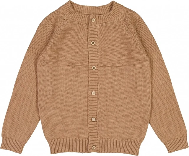 Cardigan Wheat Ragazzi Maglia Cardigan Eddy Affogato
