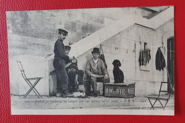 Carte Postale  - 75 - Paris - Petits Metiers - Tondeur De Chiens