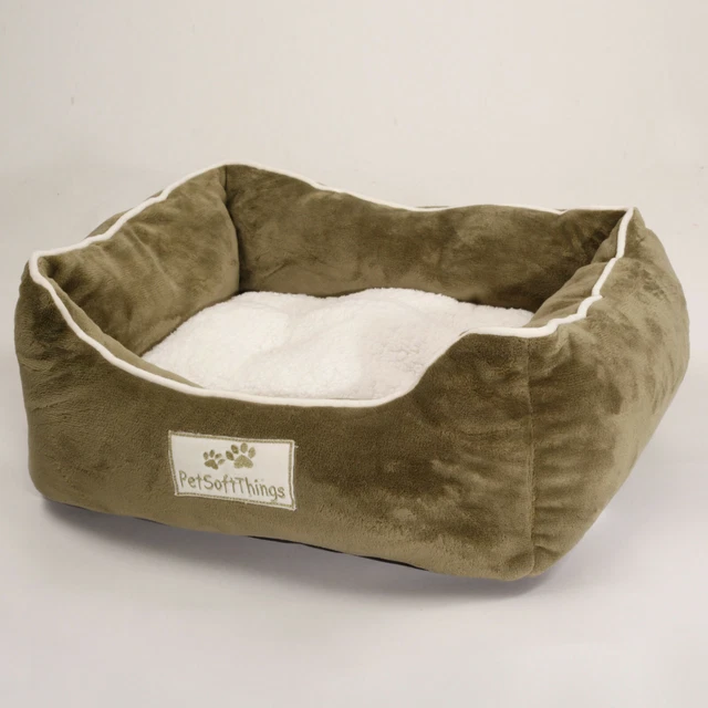 Plush Fluffy Soft Warm Calming Dog Puppy Kitten Cat Pet Bed Mattress Cushion