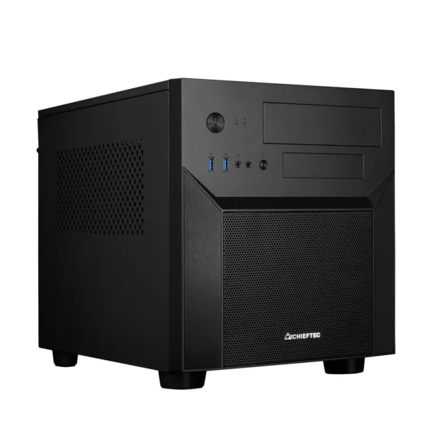 Chieftec CI-02B-OP Cube Case No Power MinITX/mATX