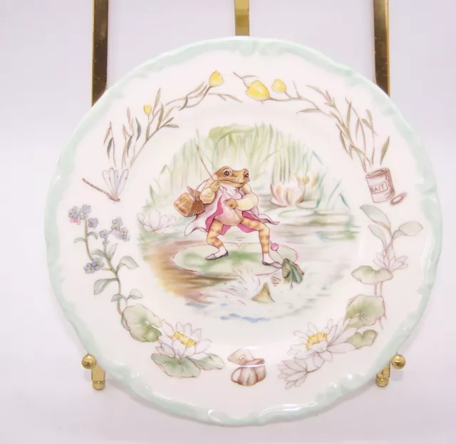 Royal Albert  Beatrix Potter Jeremy Fisher Plate