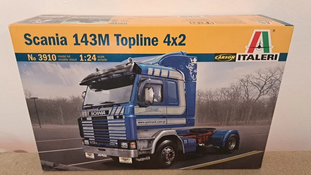Italeri 3889 - Set Di 8 Pneumatici In Gomma Per Truck, Modello In Scala 1:24, Kit Accessori Per Modellismo, Skill 0, Dimensioni Modello 5 Cm - 2