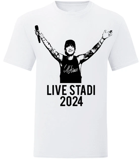 Tshirt ULTIMO STADI 2024 concerto live maglia fan musica