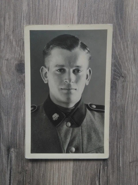 Altes Portrait Foto Soldat  2.WK  * top Foto
