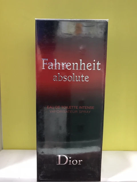 DIOR FAHRENHEIT ABSOLUTE 100ml Very Rare Vintage Authentic EUR 230 00 PicClick IT