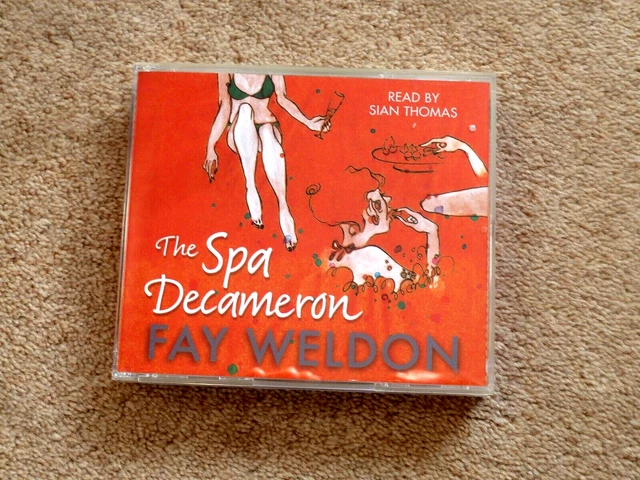 Fay Weldon - The Spa Decameron -  Audio Book- Talking Books   ( 4 Cds )