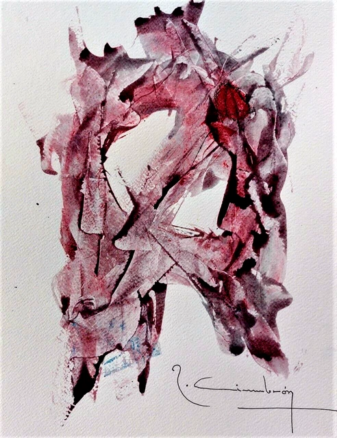 Abstracto de Robledo Cimbrón Titulo:" Relax Composition 020 "