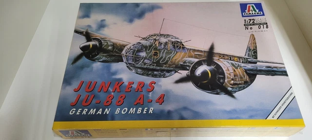 Maquette avion - ITALERI - JUNKERS JU-88 A-4 German Bomber