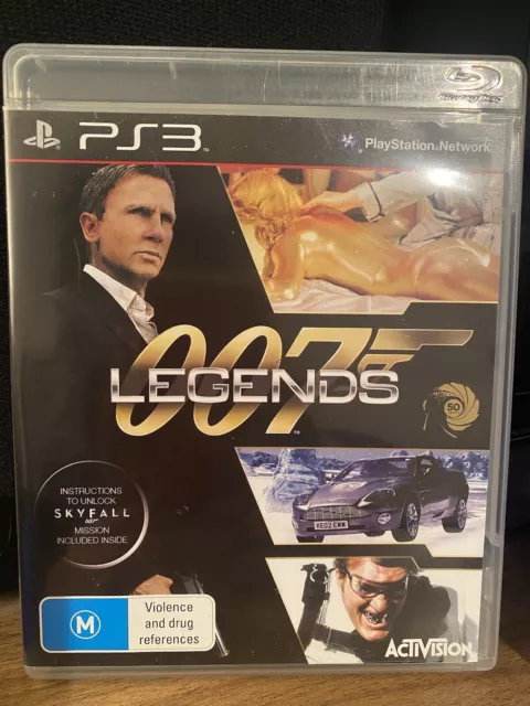 007 Legends Nintendo Wii U James Bond complete in box CIB