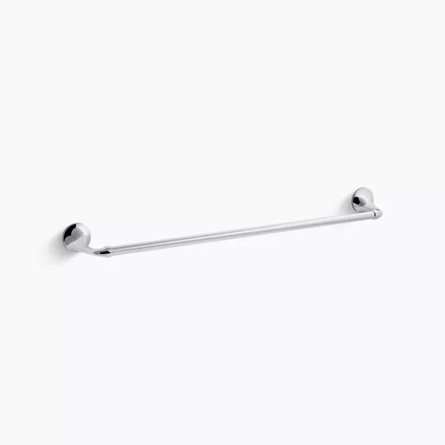 KOHLER K-R72785-CP Elliston 24 in. Towel Bar, Polished Chrome