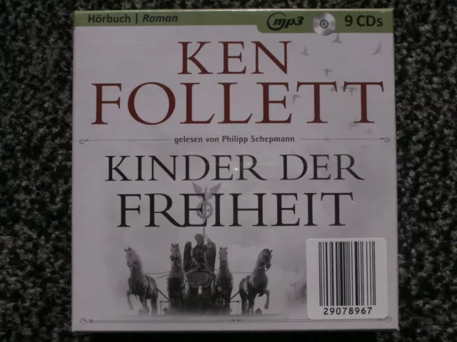 Kinder der Freiheit, Hörbuch von Ken Follett, ungekürzte Lesung mit 9 CDs