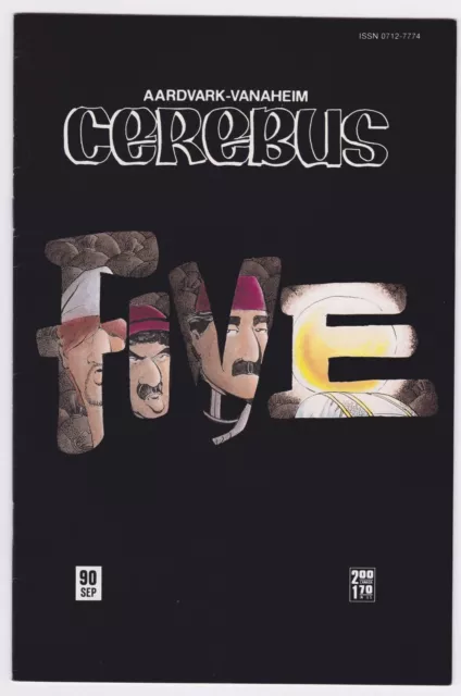 Cerebus #90 1986, Aardvark-Vanaheim David Sim VG to EX