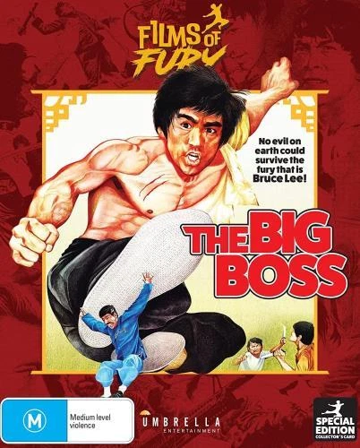 BRUCE LEE: THE BIG BOSS (1971) (FILMS OF FURY #1) (BLU-RAY +Region Free Blu Ray+
