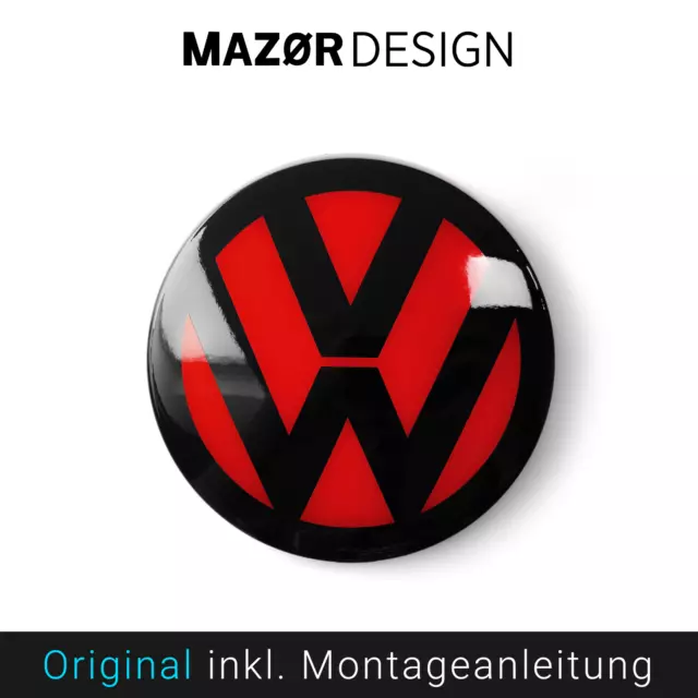 VW TIGUAN II 2 R SCHRIFTZUG KOTFLÜGEL EMBLEME SCHWARZ ROT GLANZ in  Brandenburg - Oranienburg, Tuning & Styling Anzeigen