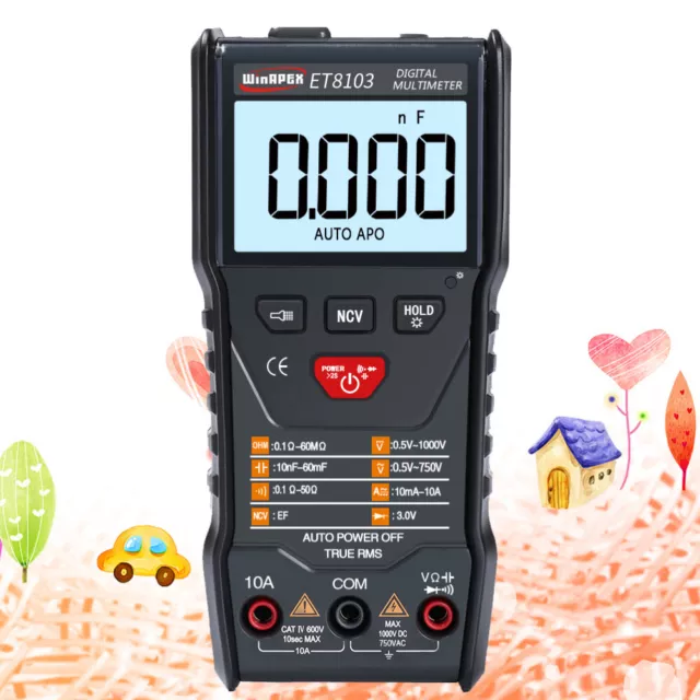 Electric Tester Ohmmeter Voltage Measurement Multimeter Number