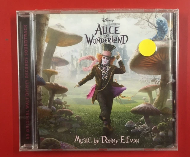 OST : ALICE In Wonderland -Burton-Danny Elfman-Disney *Cd Brand New ...