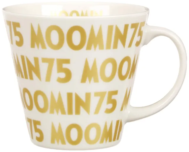 MOOMIN 75th Anniversary Mug Gold MM2901-11 340ml Cup 9.5×8.5cm Kitchen Japan