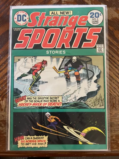 Strange Sports Stories #5 DC Comics (1974) VG 1st Print Comic Book