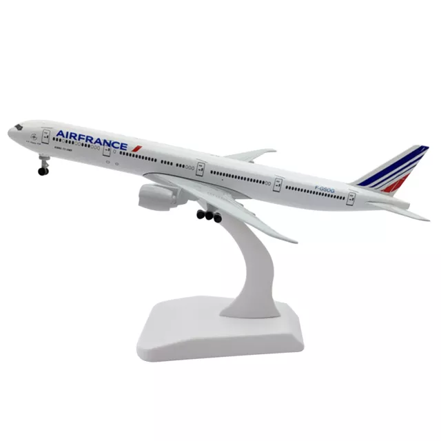 1/300 20cm Air France B777 Model Plane Alloy Simulation Airplane Airliner Scene